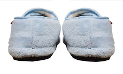 ARCHLINE Orthotic Plus Slippers Closed Scuffs Pain Relief Moccasins - Baby Blue