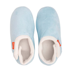 ARCHLINE Orthotic Slippers Closed Scuffs Pain Relief Moccasins - Sky Blue - EUR 37