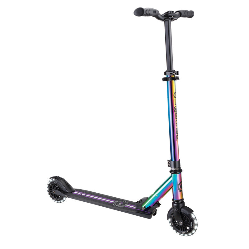 Globber FLOW ELEMENT LIGHTS Neochrome w Black Deck