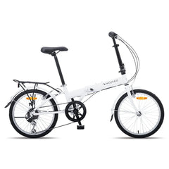 Progear Bikes Nomad Folding Bike 20" in Pearl White