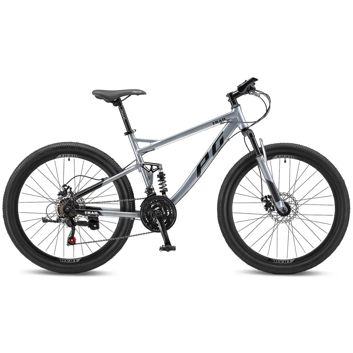 Progear Trail Dual Suspension MTB 26*17" Shadow
