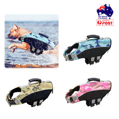 Ondoing Dog Life Jacket Lifesaver Pet Safety Vest Swimming Boating Float Aid Buoyancy-VIC_Metro