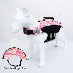 Ondoing Dog Life Jacket Lifesaver Pet Safety Vest Swimming Boating Float Aid Buoyancy-VIC_Rural