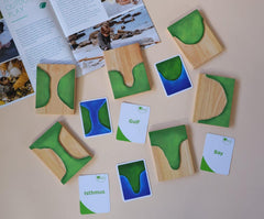 Montessori Land and Water Forms