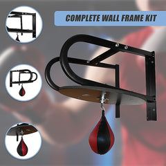 Speedball with Wall Frame Boxing Punching Bag-QLD_Rural