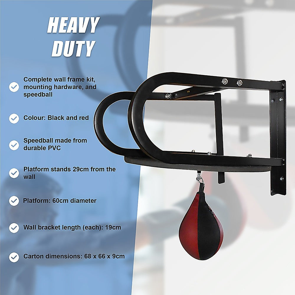 Speedball with Wall Frame Boxing Punching Bag-SA_Metro