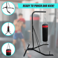 Freestanding 37kg Punching Bag Filled Heavy Duty-WA_Metro