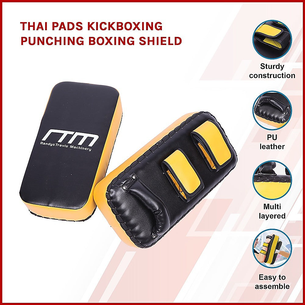 Thai Pads Kickboxing Punching Boxing Shield-WA_Metro