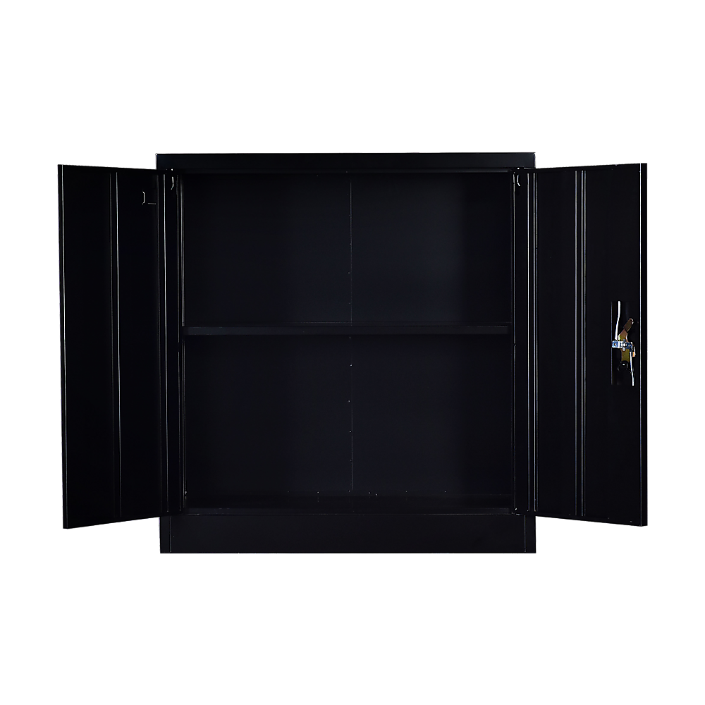 Two-Door Shelf Office Gym Filing Storage Locker Cabinet Safe-NSW_Metro