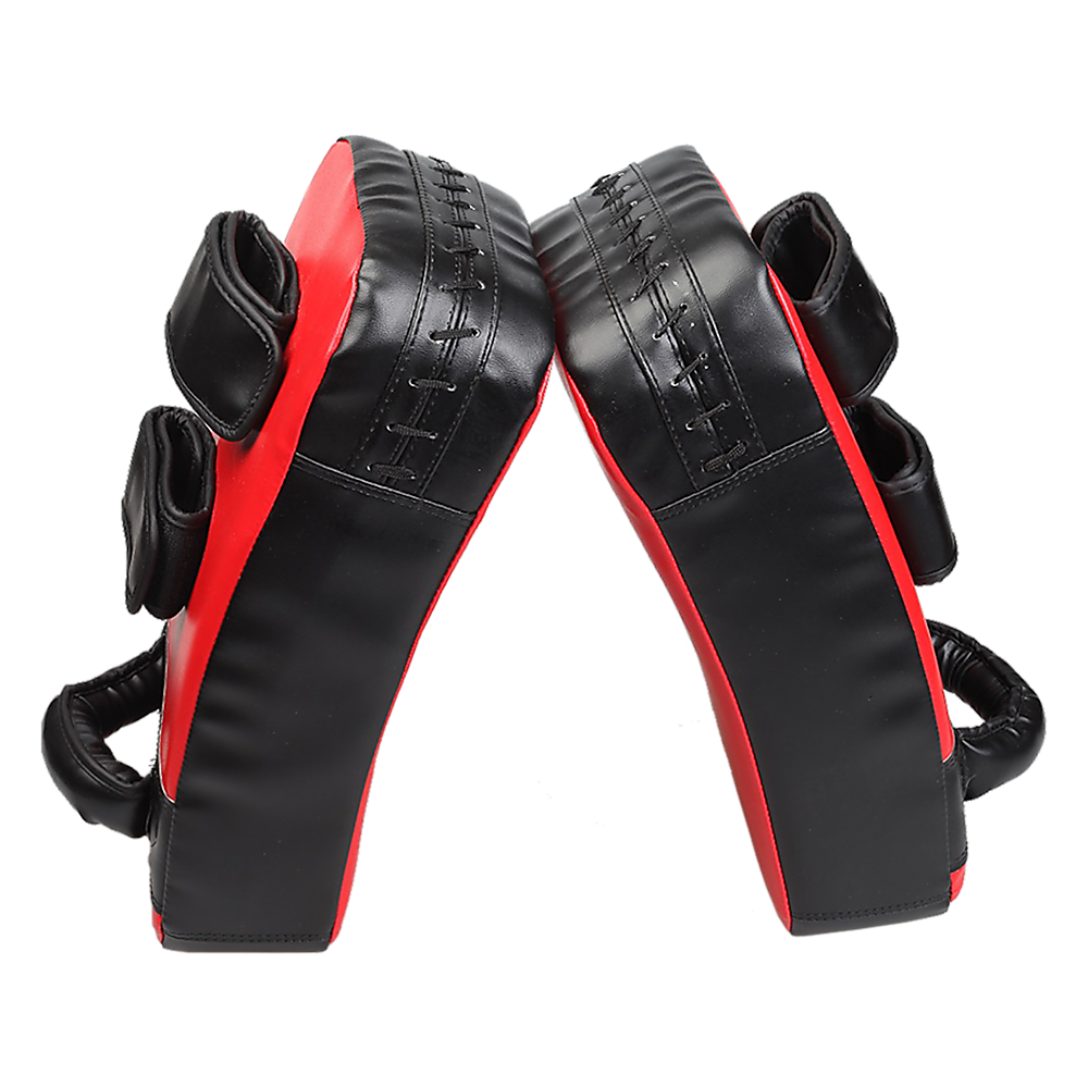 2 x Thai Boxing Punch Focus Pad Mitts Training Hit Strike Shield-VIC_Metro