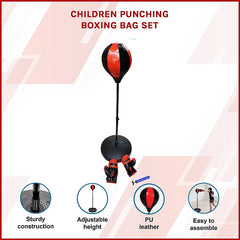 Children Punching Boxing Bag Set-TAS_Metro