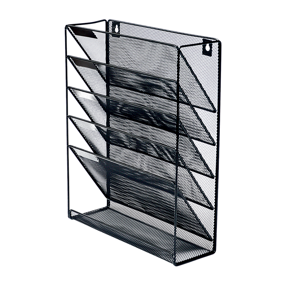 Wall Mount 6 Pocket Hanging File Sorter Organizer Folder Holder Rack Storage-VIC_Metro
