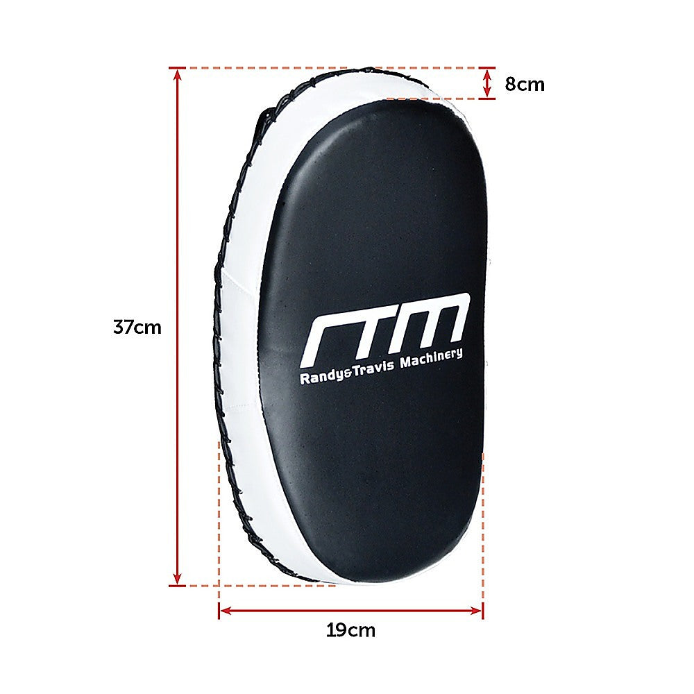 MMA Kick Boxing Pads Curved Strike Shield Punching Bag Focus Arm Muay Thai-TAS_Metro