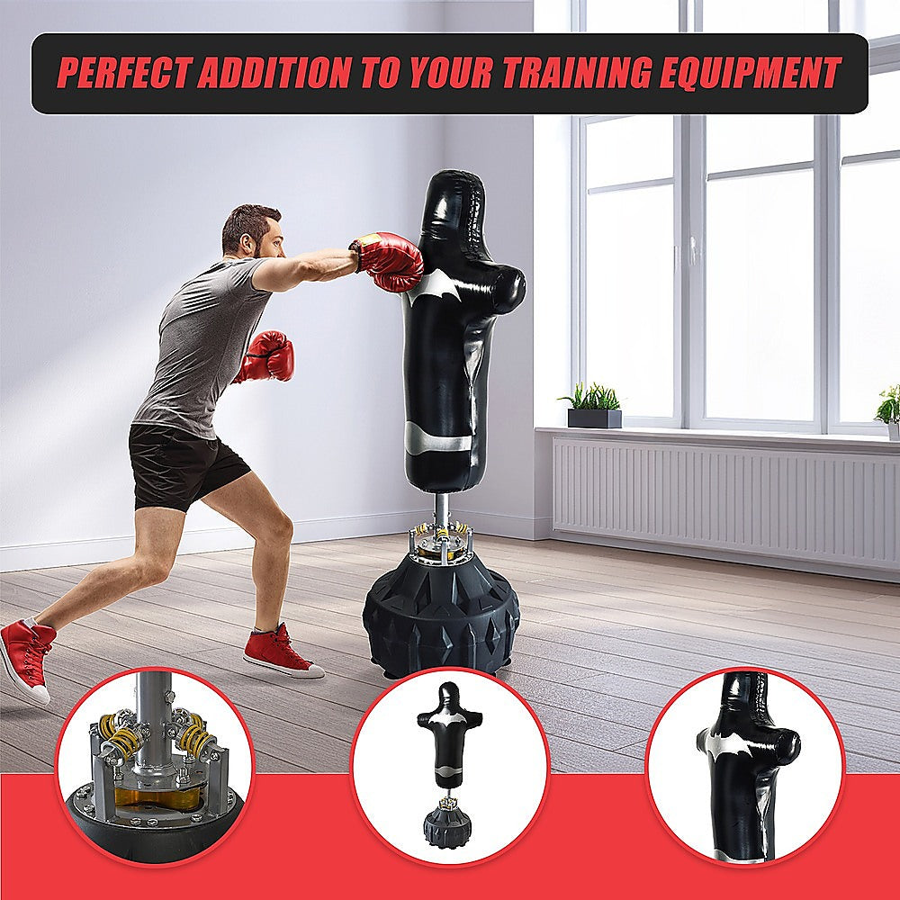 180cm Free Standing Boxing Punching Bag Stand MMA UFC Kick Fitness-WA_Rural