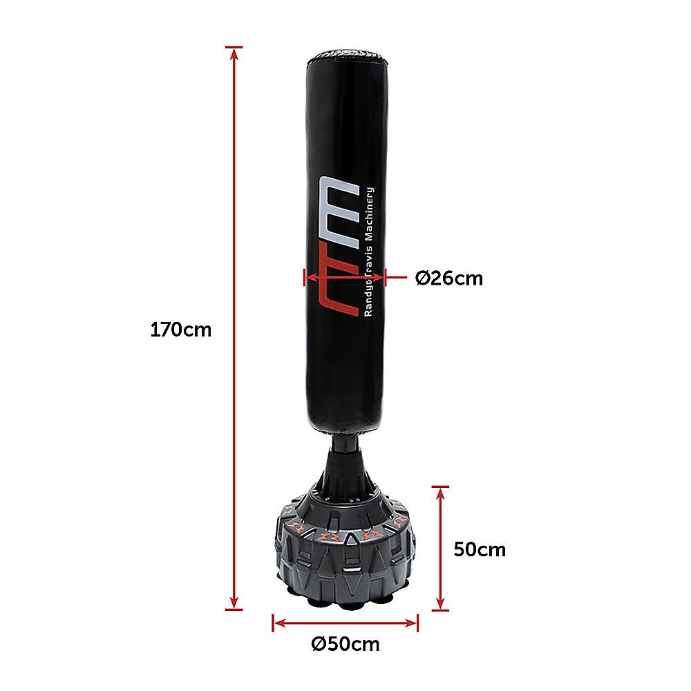 170cm Free Standing Boxing Punching Bag Stand MMA UFC Kick Fitness-VIC_Rural