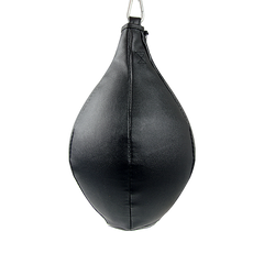 Boxing Speed Bag PU Leather MMA Punching Focus Bag Muay Thai Training Speed-QLD_Metro