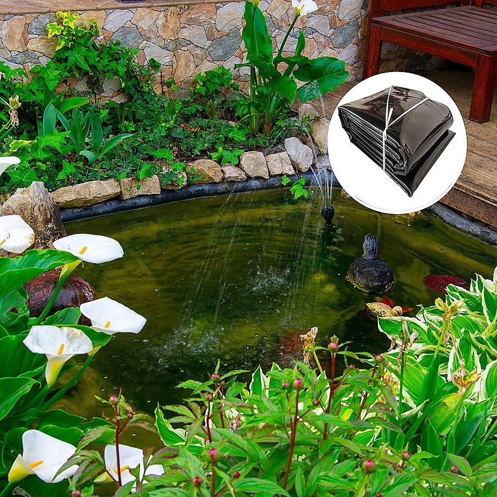 Fish Pond Liner 3 x 4.6m x 0.5mm Garden Pool Membrane Reinforced