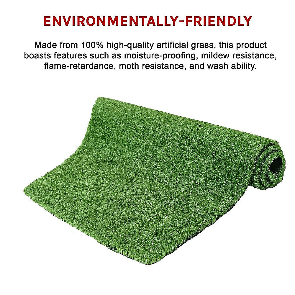 200cm x 250cm Lawn Turf Artificial Grass Mat Carpet Fake Synthetic Garden Landscape-NT_Metro