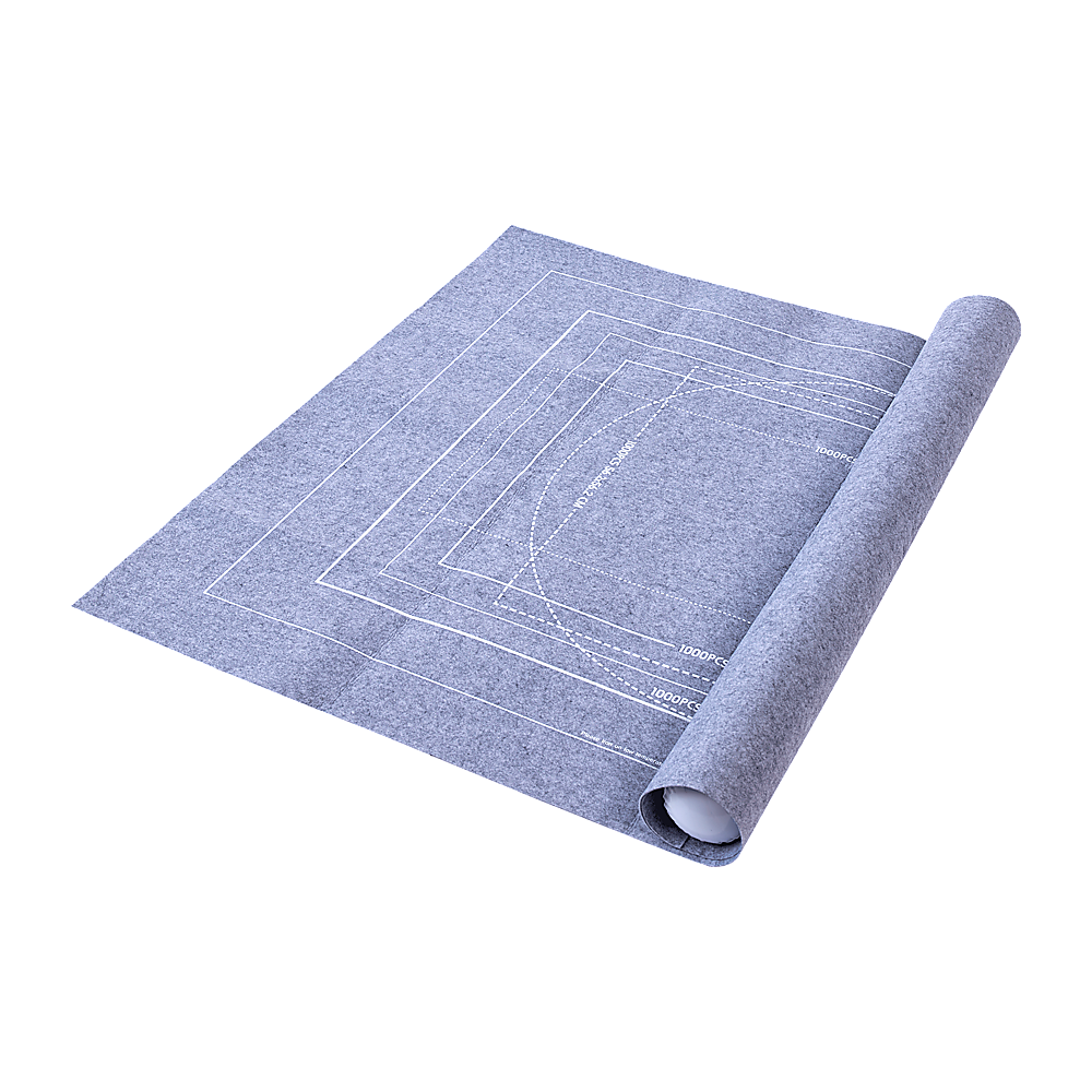 Puzzles Rollers 2 Sets Table Jigsaw Puzzles Felt Mat Board Inflator Puzzle Blanket