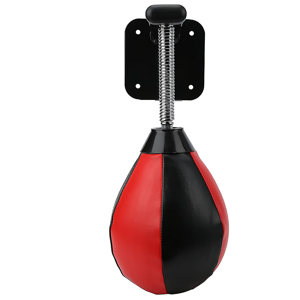 Wall Hanging Boxing Punching Bag Speed Training Stress Relief Kit with Wall Mount Bracket-ACT