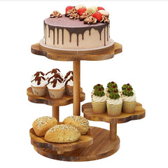 4 Tier Round Dessert Stand Tower Cake Cupcake Display-NSW_Rural