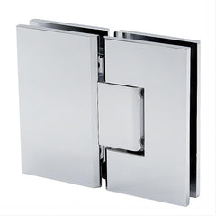 180å¡ Stainless steel Glass-to-Glass Shower Door Hinge in Chrome