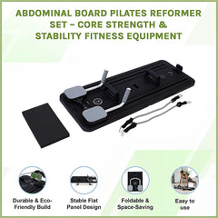 Abdominal Board Pilates Reformer Set – Core Strength & Stability Fitness Equipment