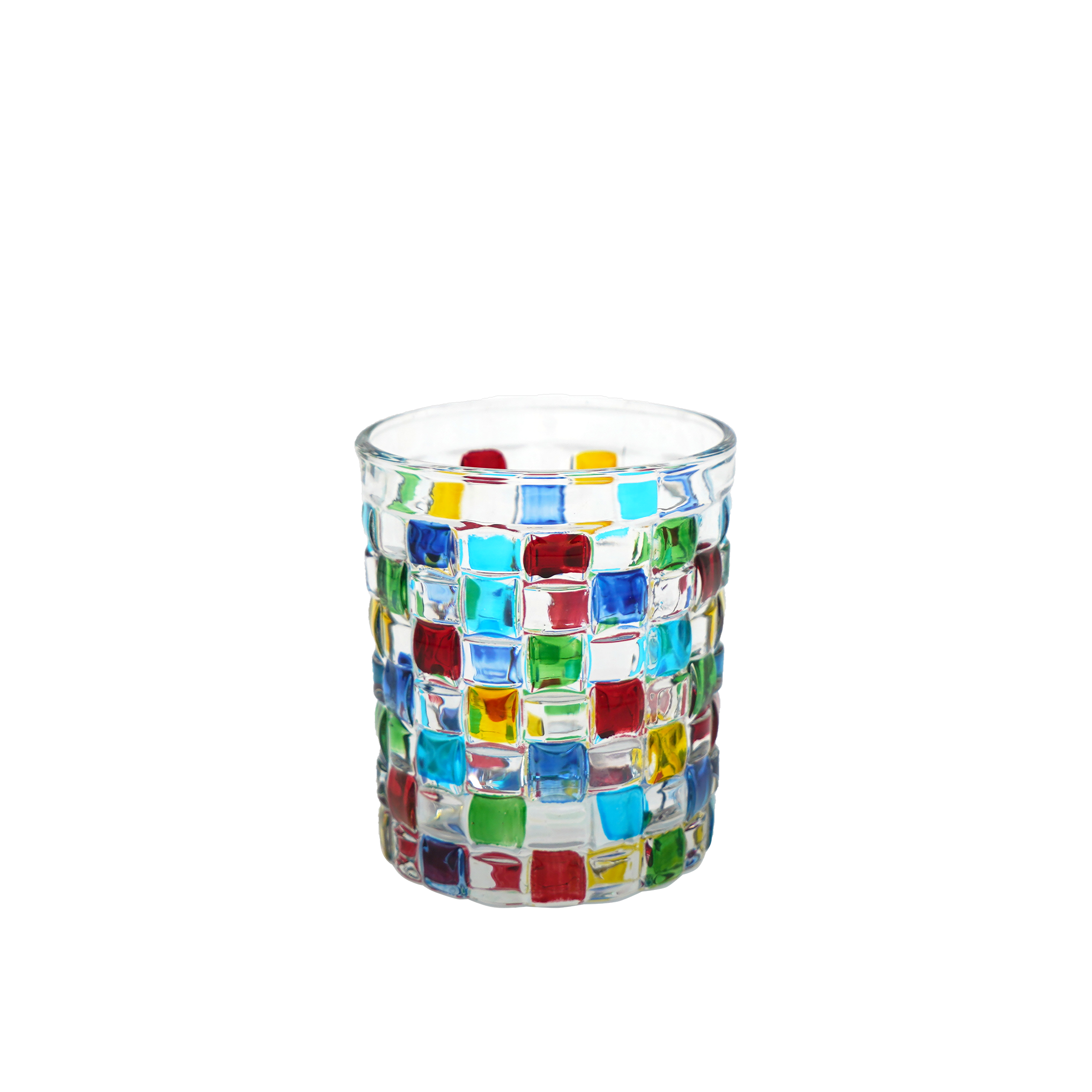 Rubik Glass Tumbler - 210ml