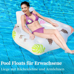 NNEOBA Light-up Inflatable Pool Float Chair