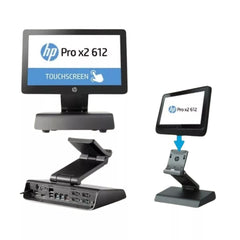 (Refurbished) HP Pro x2 612 G2 NFC POS Terminal ‰ÛÒ Refurbished | Windows 11 Pro | Includes HP Retail Expansion Dock & HP Retail Case 12