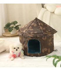 Outdoor Waterproof Cat House - Insulated, Weatherproof, Warm Shelter for Cats, Ideal for Winter Protection, Size: L 45*41cm