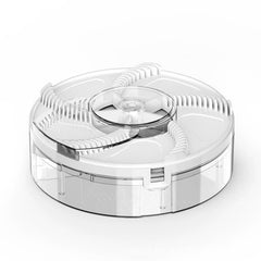 White Electric Rotating Fly Trap - 360 Degree Efficient Insect Catcher for Indoor Use