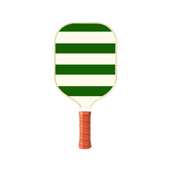 Style 2 White And Green T700 Carbon Fiber & Fiberglass Pickleball Paddle - Lightweight 220g with Anti-Slip TPU Grip for Training & Competition