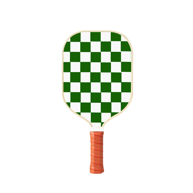 Style 5 White And Green T700 Carbon Fiber & Fiberglass Pickleball Paddle - Lightweight 220g with Anti-Slip TPU Grip for Training & Competition