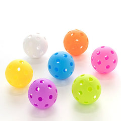 2 Tubes Green Outdoor Pickleball Balls 4-Pack - Durable 40-Hole Design with Carry Tube(8 balls in total)