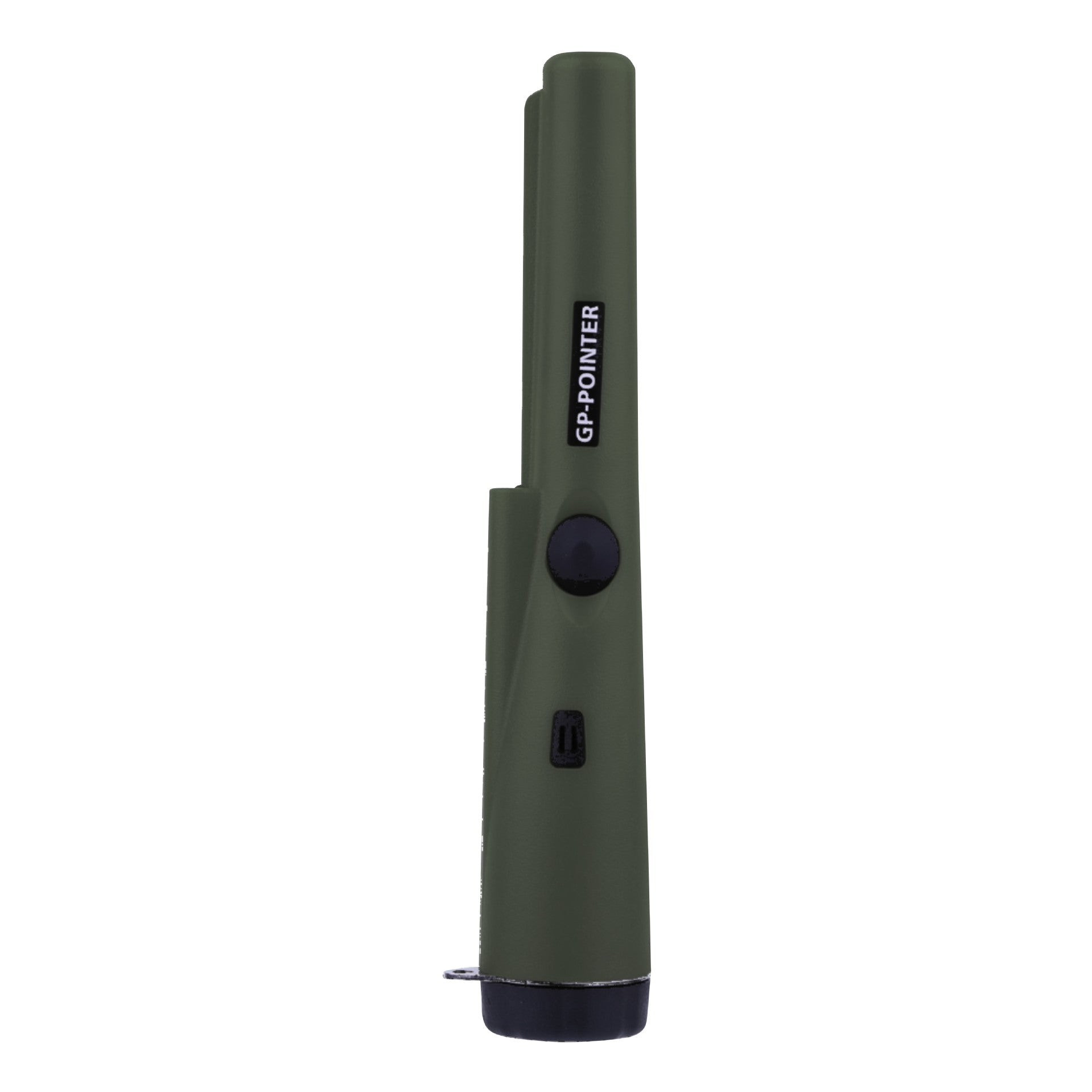Army Green High-Sensitivity Metal Detector Pinpointer - GP Pointer with Vibration and Audio Alert for Treasure Hunting
