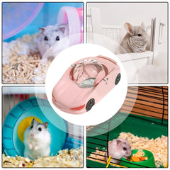 Blue Fun Hamster Racing Wheel Toy - Durable PP Plastic Exercise Wheel for Active Small Pets