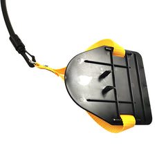 Blue Flippers [Training Stroke] [50lbs] Swim Resistance Band Trainer - Dry-Land Arm Strength & Stroke Exercise Cords