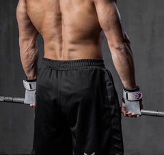 Heavy Duty Weightlifting Grips - Anti-Slip Cowhide Palm Protectors with Neoprene Wrist Support & Adjustable Straps(green)