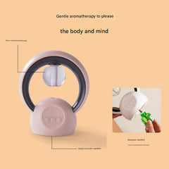 White Smart Mosquito Repeller & Humidifier - 3 Modes, Night Light, USB, Quiet Operation