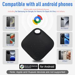 Green Smart Item Locator Tag for Android - Google Find My Device Compatible, Anti-Lost Tracker