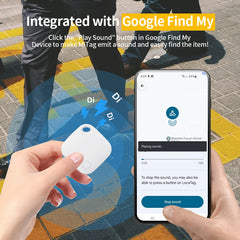 Blue Smart Item Locator Tag for Android - Google Find My Device Compatible, Anti-Lost Tracker