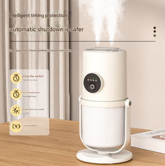 White + Base ortable Desktop Dual-Spray Humidifier with Air Purification for Office and Bedroom