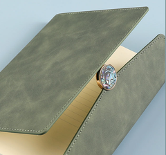 Blue Premium A5 Three-Fold Notebook Gift Set with 16GB USB and Pen