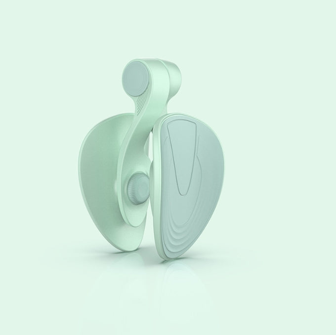 Green Multi-functional Pelvic Floor Muscle Trainer - Postpartum Recovery and Leg Shaping Device