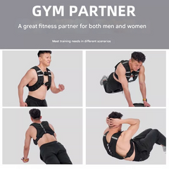 Black Gym Partner Weighted Vest - Adjustable & Reflective for Running, Training & Strength Building(3KG)