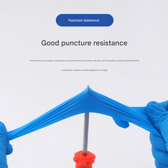 100 Pairs Black Premium Disposable Nitrile Gloves - Powder-Free & Extra Durable for Multi-Purpose Use(M)