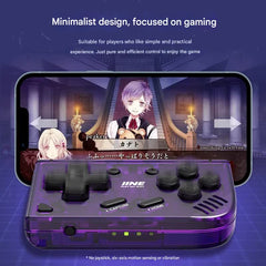 Mini Retro Pocket Game Controller - Multi-Platform Wireless Gamepad for Switch/PC/Android/iOS(green)