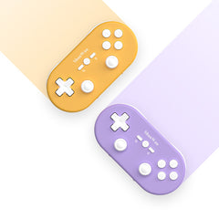 Slim Portable Wireless Game Controller - Multi-Platform for iOS/Windows/Android, 800Hz Dual Hall Sensing(yellow)