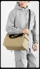 Large Capacity Travel Duffel Bag with Shoe Compartment & Wet Pocket - Multi-Purpose Gym & Weekend Bag(Green)